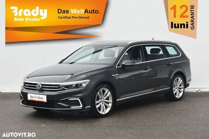 Gri Utilizat 2020 VW Passat GTE Break | 20.900 EUR - Imagine 1/4