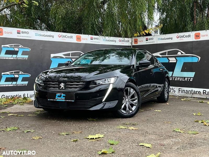 Culoarenegru Utilizat 2019 Peugeot 508 Allure Berlinǎ | 14.250 EUR (Preț OK) - Imagine 1/4