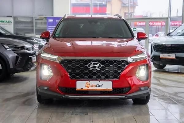 Second-hand Hyundai Santa Fe 200 CP (147 kW) 2020 Rosu SUV