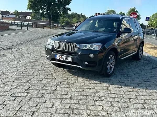 Negru Utilizat 2015 BMW X3 xLine SUV | 16.400 EUR (Preț bun) - Imagine 1/4