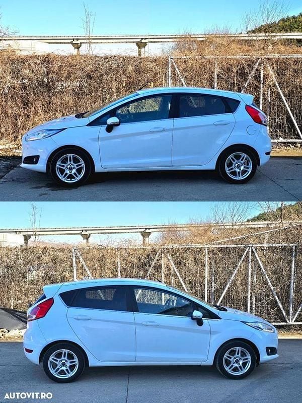 Second-hand Ford Fiesta Titanium 95 CP (69 kW) 2014 Culoarealb Hatchback