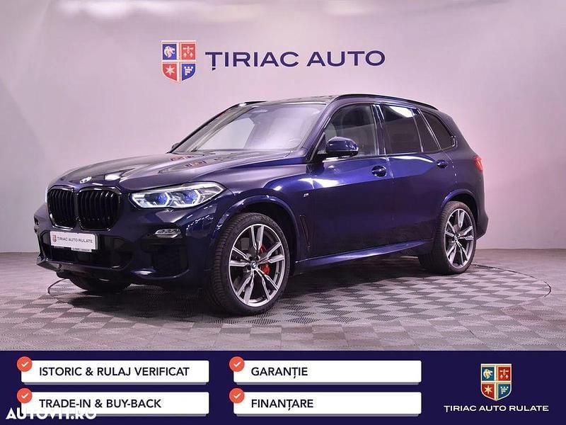 Culoarealbastru Utilizat 2021 BMW X5 M SUV | 51.900 EUR - Imagine 1/4