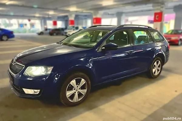 Albastru Utilizat 2014 Skoda Octavia Elegance Break | 8.999 EUR (Preț bun) - Imagine 1/4