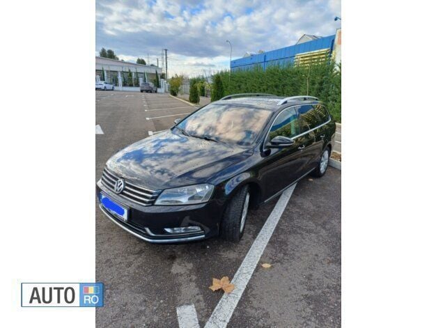 Negru Utilizat 2014 VW Passat Break | 7.750 EUR (Preț OK) - Imagine 1/4