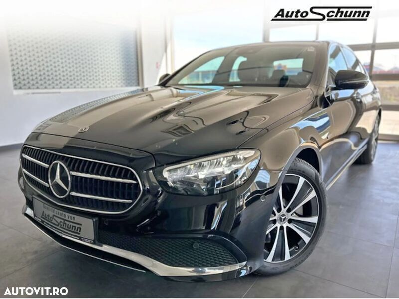 Negru Utilizat 2020 Mercedes E300 Avantgarde Berlinǎ | 35.078 EUR (Puțin scump) - Imagine 1/4