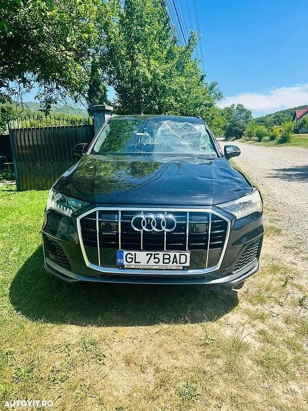 Negru Utilizat 2020 Audi Q7 S-Line SUV | 24.800 EUR - Imagine 1/4