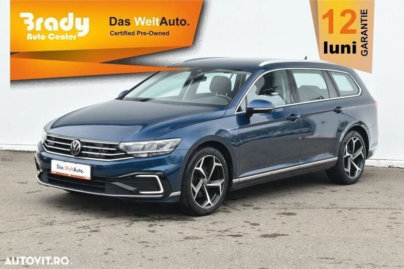 Albastru Utilizat 2021 VW Passat GTE Break | 19.991 EUR - Imagine 1/4