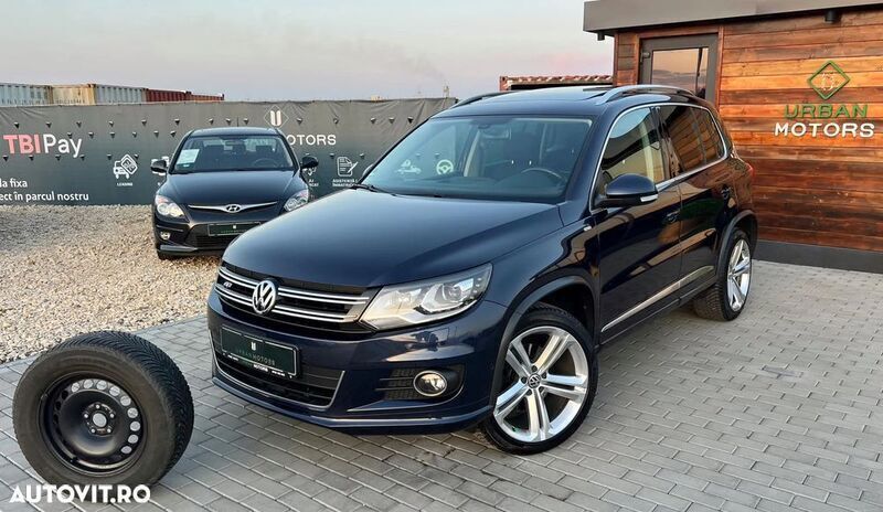 Albastru Utilizat 2014 VW Tiguan Sportline SUV | 12.990 EUR (Preț OK) - Imagine 1/4