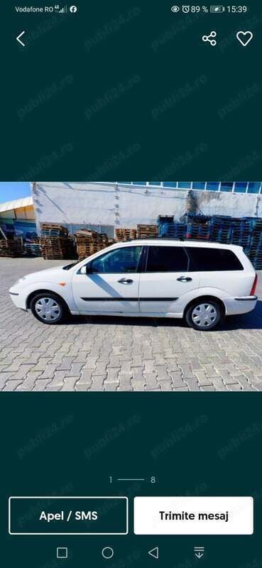 Utilizat 2003 Ford Focus Hatchback | 1.100 EUR (Preț OK) - Imagine 1/4