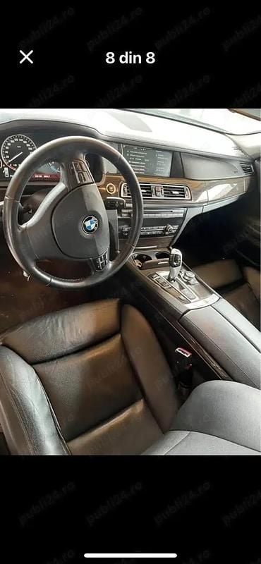 Second-hand BMW 730L 220 CP (161 kW) 2012 Negru Berlinǎ