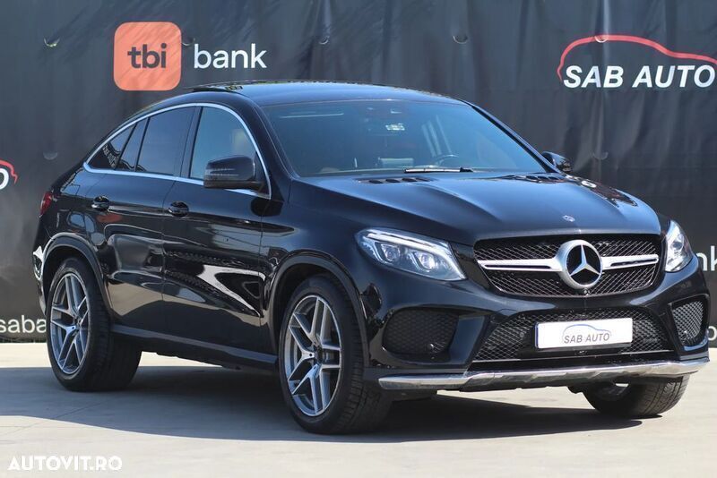 Negru Utilizat 2018 Mercedes GLE350 Coupe | 32.990 EUR (Preț bun) - Imagine 1/4