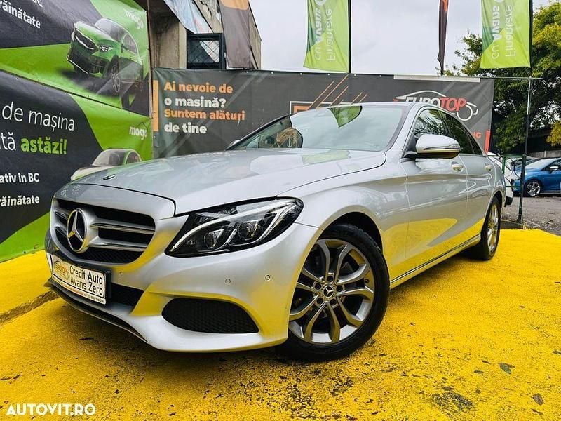 Culoareargint Utilizat 2017 Mercedes C180 Avantgarde Berlinǎ | 17.490 EUR (Preț OK) - Imagine 1/4