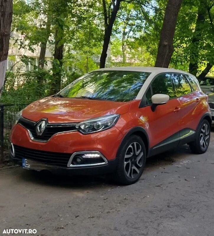 Portocaliu Utilizat 2014 Renault Captur SUV | 8.200 EUR (Preț OK) - Imagine 1/4