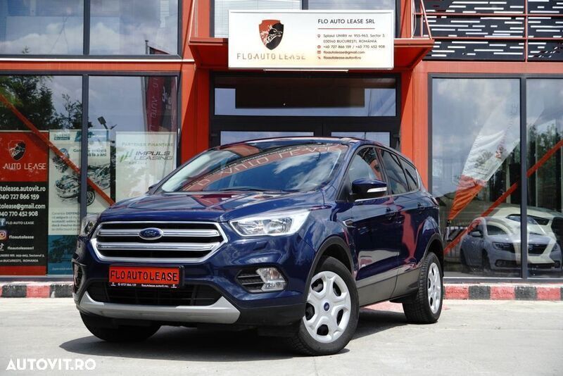 Albastru Utilizat 2018 Ford Kuga SUV | 14.744 EUR (Preț bun) - Imagine 1/4