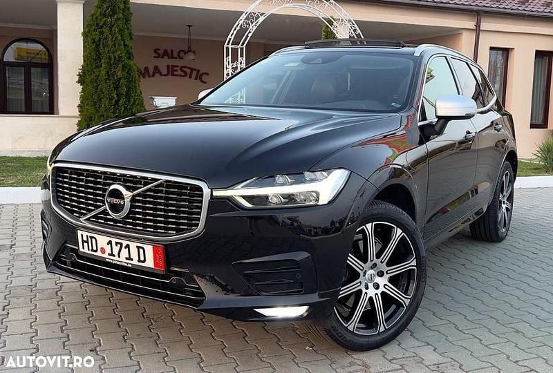 Negru Utilizat 2018 Volvo XC60 R-Design SUV | 21.990 EUR (Preț OK) - Imagine 1/4