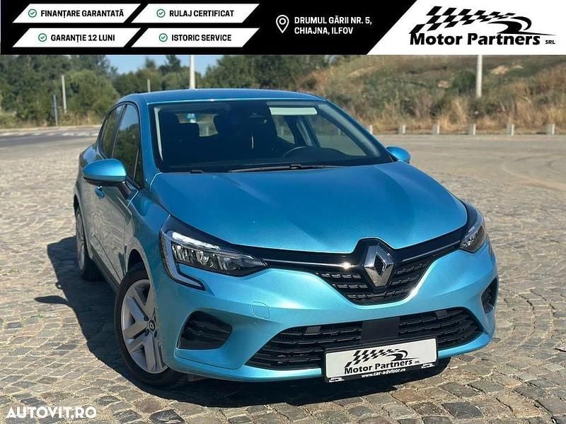 Culoarealbastru Utilizat 2021 Renault Clio V Techno | 9.990 EUR (Preț OK) - Imagine 1/4