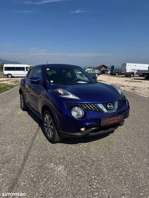 Culoarealbastru Utilizat 2014 Nissan Juke N-Connecta SUV | 7.990 EUR (Preț OK) - Imagine 1/4
