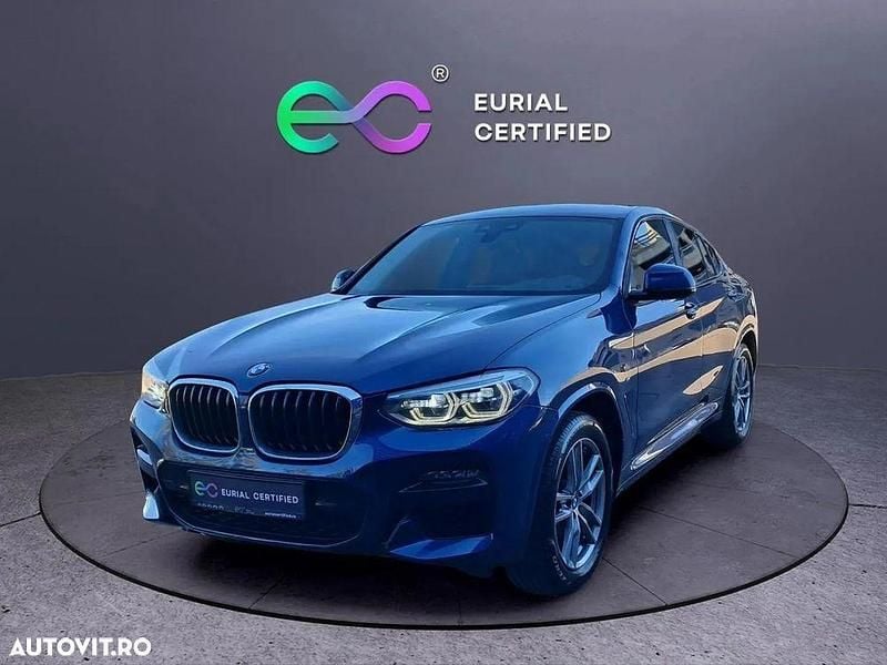 Culoarealbastru Utilizat 2020 BMW X4 M Sport SUV | 33.490 EUR (Super Preț) - Imagine 1/4