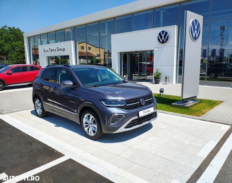 Albastru Nouă 2025 VW T-Cross Life SUV | 23.490 EUR (Preț OK) - Imagine 1/4
