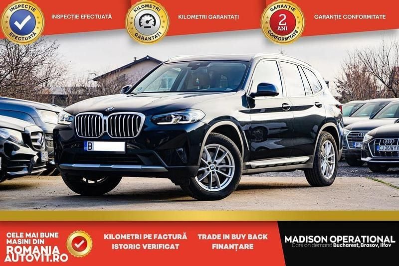 Second-hand BMW X3 Sport Line 184 CP (135 kW) 2024 Culoarenegru SUV