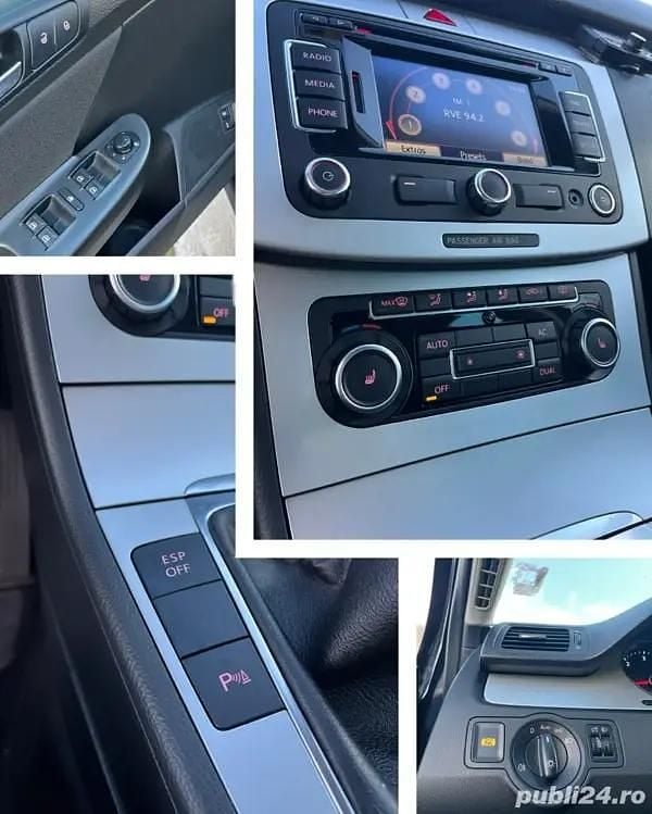 Second-hand VW Passat Trendline 105 CP (77 kW) 2010 Culoarenegru Berlinǎ