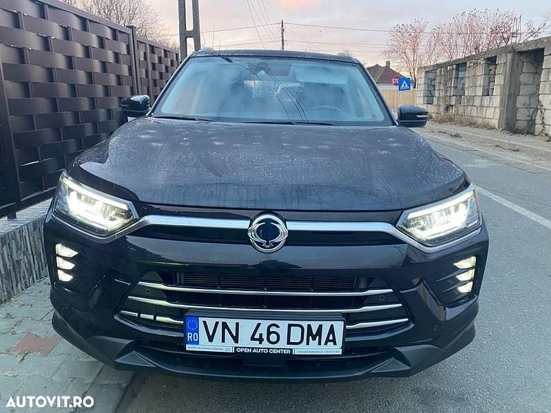 Negru Utilizat 2022 Ssangyong Korando SUV | 18.500 EUR (Preț bun) - Imagine 1/4