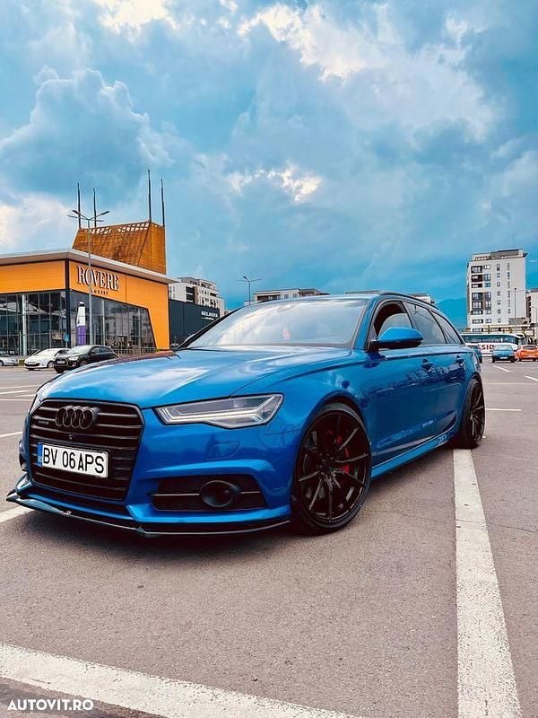 Culoarealbastru Utilizat 2016 Audi A6 Competition Break | 14.999 EUR (Super Preț) - Imagine 1/4