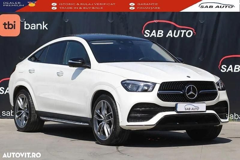 Culoarealb Utilizat 2022 Mercedes GLE350 AMG line Coupe | 62.990 EUR - Imagine 1/4