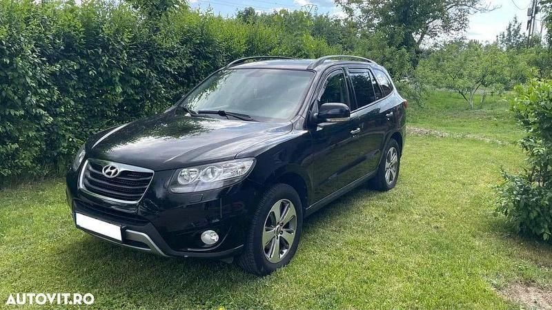 Negru Utilizat 2012 Hyundai Santa Fe Premium SUV | 7.950 EUR (Preț OK) - Imagine 1/4