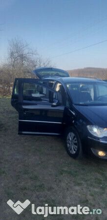 Second-hand VW Touran 170 CP (125 kW) 2007 Negru Monovolum