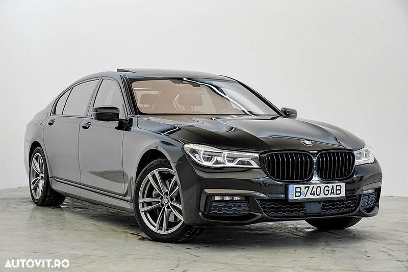 Second-hand BMW 740L Comfort Edition 320 CP (235 kW) 2016 Negru Berlinǎ