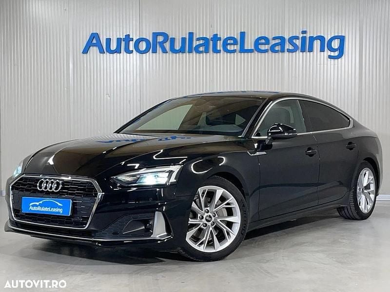 Culoarenegru Utilizat 2022 Audi A5 Sportback Advanced Berlinǎ | 34.990 EUR (Puțin scump) - Imagine 1/4
