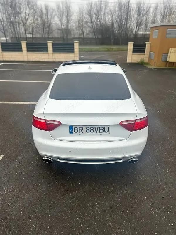 Second-hand Audi A5 240 CP (176 kW) 2009 Alb Coupe