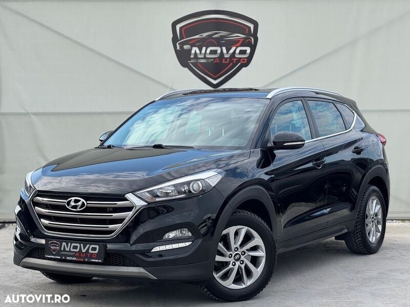 Negru Utilizat 2016 Hyundai Tucson Style SUV | 14.490 EUR (Preț OK) - Imagine 1/4