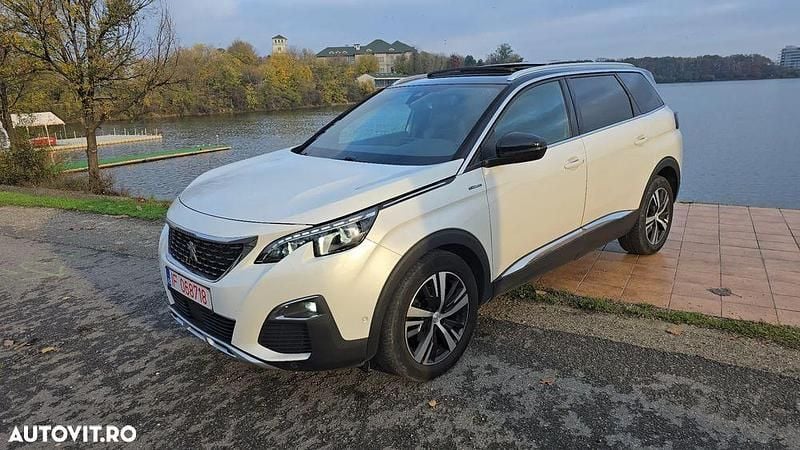 Culoarealb Utilizat 2019 Peugeot 5008 GT-line SUV | 17.900 EUR (Preț bun) - Imagine 1/4
