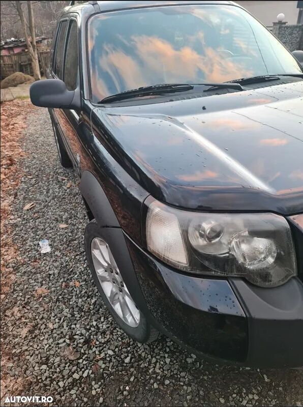 Negru Utilizat 2006 Land Rover Freelander 2 SUV | 3.900 EUR (Preț OK) - Imagine 1/4