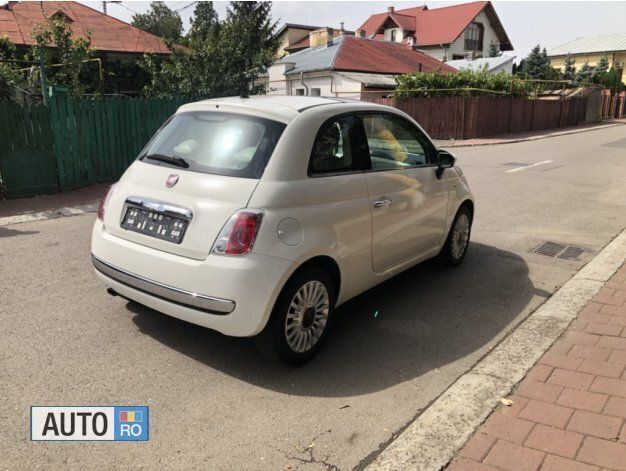 Second-hand Fiat 500 90 CP (66 kW) 2013 Alb Hatchback