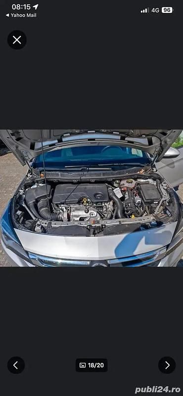 Argintiu Utilizat 2018 Opel Astra Break | 6.990 EUR (Preț OK) - Imagine 1/4