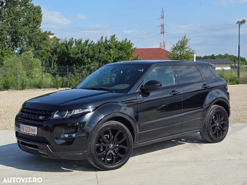 Negru Utilizat 2014 Land Rover Range Rover evoque SUV | 13.450 EUR (Preț bun) - Imagine 1/4