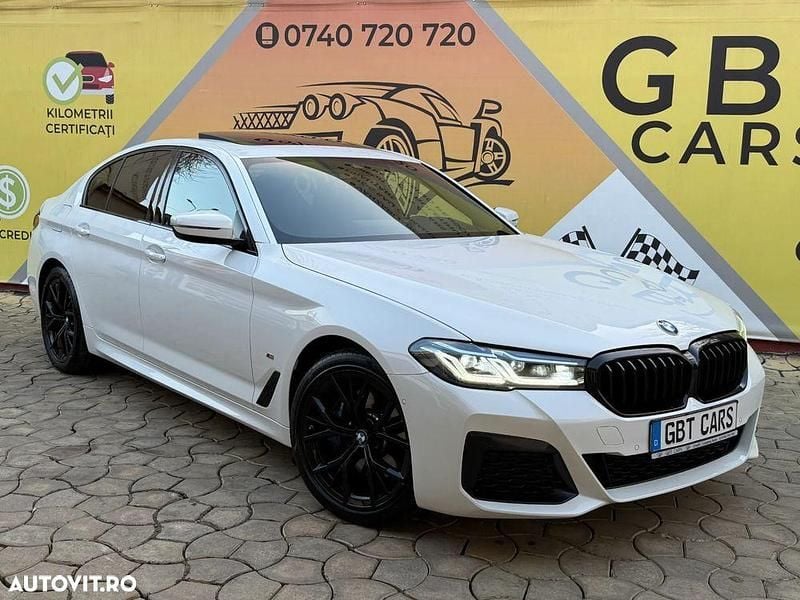 Culoarealb Utilizat 2021 BMW 520 Comfort Edition Berlinǎ | 30.990 EUR (Preț OK) - Imagine 1/4