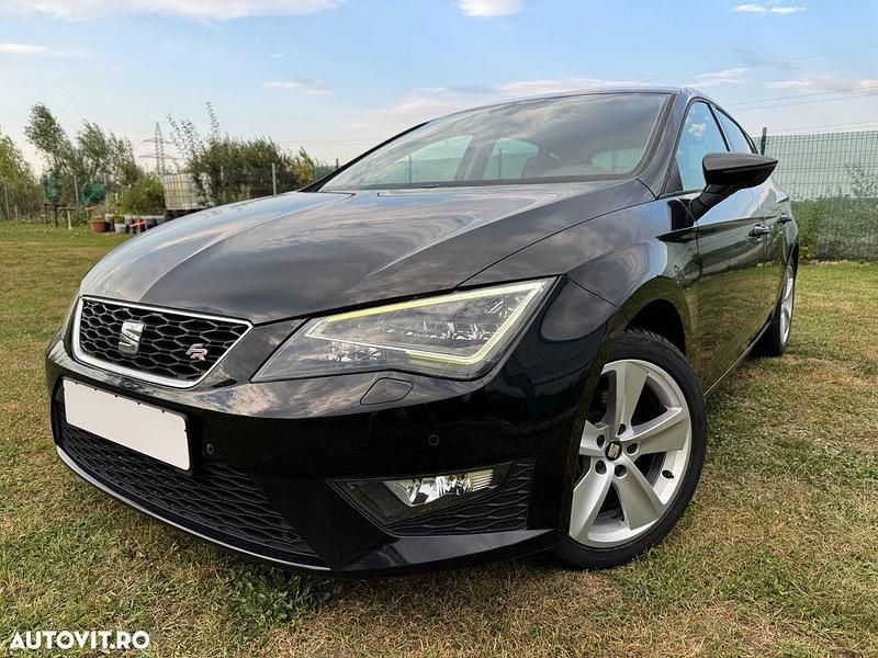 Culoarenegru Utilizat 2015 Seat Leon ST FR Break | 10.990 EUR (Preț OK) - Imagine 1/4
