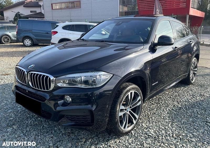 Second-hand BMW X6 Comfort Edition 313 CP (230 kW) 2016 Culoarenegru SUV