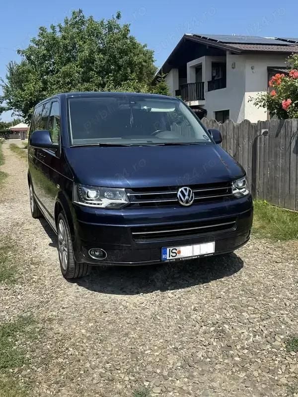 Albastru Utilizat 2014 VW Multivan Van | 24.900 EUR (Super Preț) - Imagine 1/4