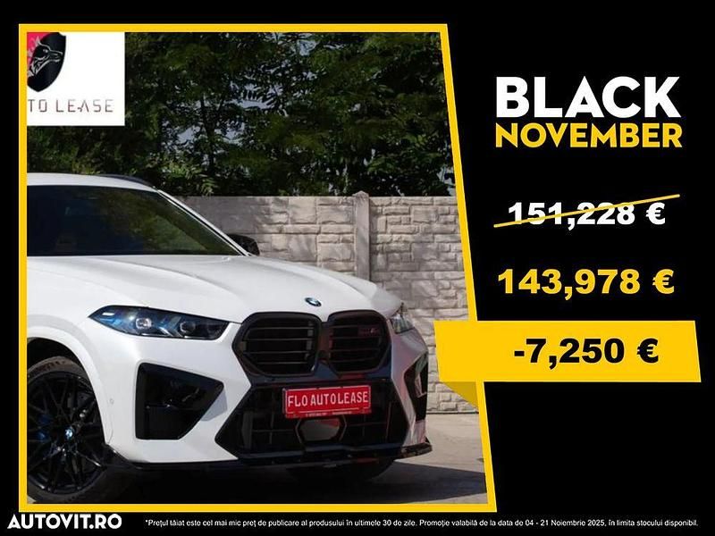 Alb Utilizat 2024 BMW X6 M SUV | 143.978 EUR - Imagine 1/4