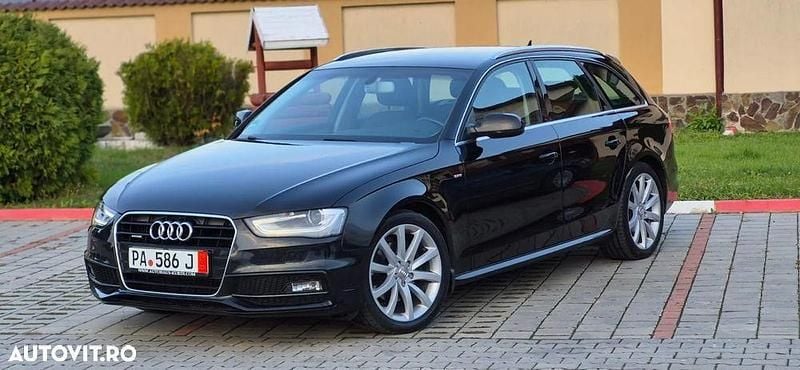 Culoarenegru Utilizat 2015 Audi A4 S-Line Break | 9.900 EUR (Preț bun) - Imagine 1/4