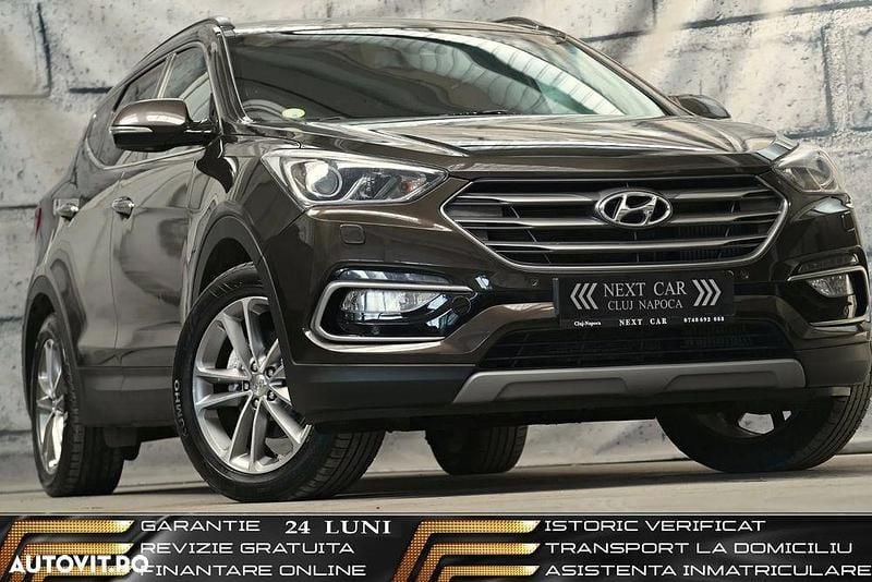 Maro Utilizat 2017 Hyundai Santa Fe Premium SUV | 16.550 EUR (Super Preț) - Imagine 1/4