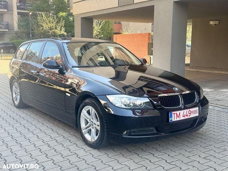 Culoarealbastru Utilizat 2008 BMW 320 Sport Line Break | 4.200 EUR (Preț bun) - Imagine 1/4