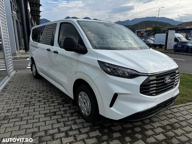 Culoarealb Nouă 2025 Ford Transit Custom Trend Break | 39.325 EUR - Imagine 1/4