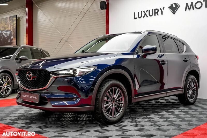 Albastru Utilizat 2020 Mazda CX-5 SUV | 22.015 EUR (Preț OK) - Imagine 1/4