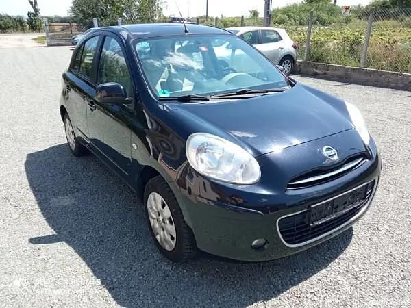 Negru Utilizat 2012 Nissan Micra Hatchback | 2.650 EUR - Imagine 1/4